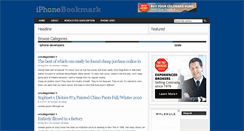 Desktop Screenshot of iphonebookmark.com